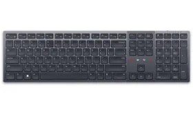 DELL KB900 US čierno-šedá / Bezdrôtová klávesnica / US / QWERTZ / USB / Bluetooth (580-BBDH)