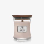 Woodwick Vanilla amp; Sea Salt 85g - váza malá / doba horenia: až 20 h (5038581055282)