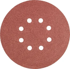 Graphite Brúsne kotúče 150 mm / Brúsny kotúč / K100 / 5 ks / 8 otvorov (55H948)