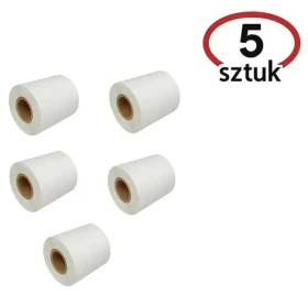 BTP BSTech Termo etikety 32 x 25 mm (sada 5 roliek) / Etikety v kotúčoch / 1000 ks/role / HotMelt / kompatibilný ZEBRA (Etykiety termiczne 32x25*1000 5)