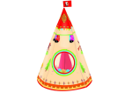 Mamido Stan Tipi pre deti Indiánsky štýl Záhrada Krémový 160 cm x 105 cm