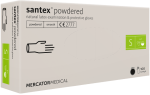 SANTEX Powdered 100 ks Veľkosť rukavíc: XS, 100 ks