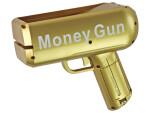 Mamido Strieľajúce zlatá pištoľ na peniaze - Money Gun bankovky