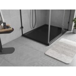 MEXEN - Flow sprchová vanička obdĺžniková slim 85 x 120, čierna mat 46R708512