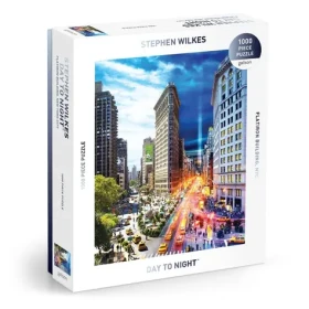 Galison Puzzle Flatiron Day to Night Stephen Wilkes