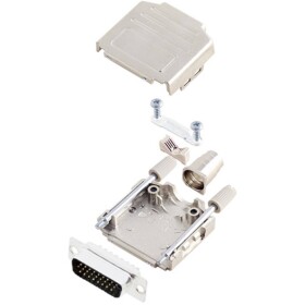 TRU COMPONENTS TCDPPK15MHDP26K 7709524 sada D-SUB kolíkové lišty 180 ° Pólov: 26 spájkovaný 1 ks; 7709524