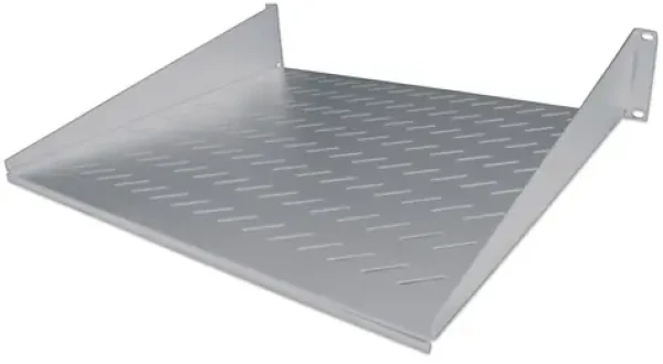 Intellinet 19" polica do racku sivá / Polica / 2U / nosnosť 25 kg / hĺbka 250 mm / oceľ (712217)