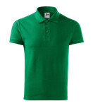 Pánske bavlnené polo tričko Cotton Heavy medium green L
