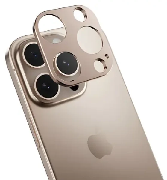 SwitchEasy LenShield Rose Gold / Ochranné sklo šošoviek fotoaparátu / Hliník / Apple iPhone 16 Pro/16 Pro Max (SPH66P028RG24)