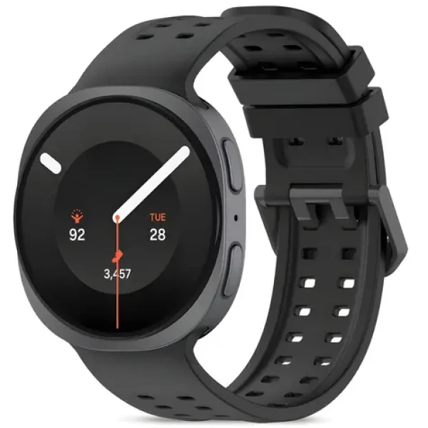 Tech-Protect Silicone Air čierna / Remienok / pre Samsung Galaxy Watch 40/44/46 mm / Silikón