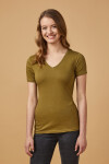 Promodoro 1525 Dámske tričko X.O s výstrihom do V 40.1525 heather grey heather grey 3XL