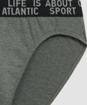 Nohavičky Atlantic 3MP-209/25 A'3 S-2XL zeleno-maroun-modrá XL