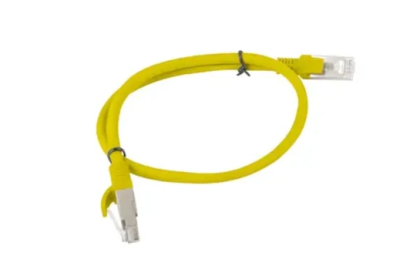 Lanberg CAT6 3M žltá / Patch kábel / UTP / 10 ks / Fluke Passed (PCU6-20CC-0300-Y)