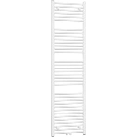 CERANO - Koupelnový radiátor Benito - středové připojení 50mm/boční - 703 W - bílá lesklá - 1700x450 mm CER-808046