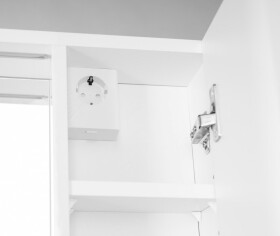 AQUALINE - ZOJA/KERAMIA FRESH STRIP galérka s LED osvetlením, 70x60x14cm, biela 45025S