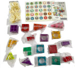 Mamido Mamido Farebná magnetická stavebnica 108 dielov MT1588