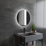 Zrkadlo s LED osvetlením Naturel Iluxit 60x60 cm ZIL60KLED ZIL60KLED