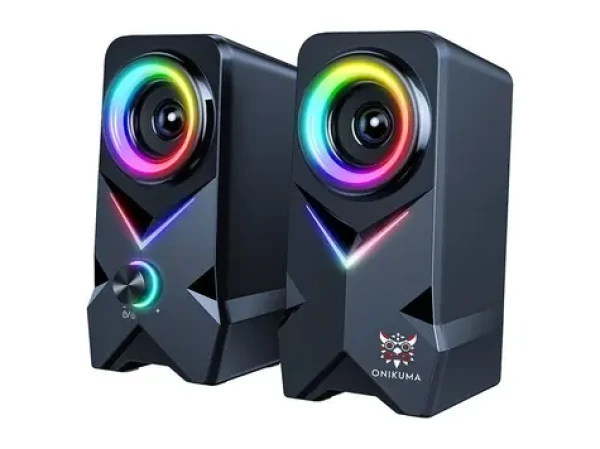 Onikuma L2 čierna / Herné reproduktory / RGB / USB / Bluetooth / kábel 1.4 m (L2B)