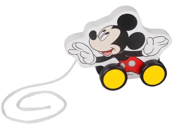 MaDe 12254 - Mickey so šnúrkou na natiahnutie, 18 x 6,5 x 16 cm