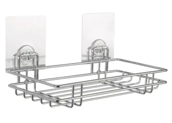 Compactor Bestlock Magic Samolepiace police/organizér do kuchyne chrómová / bez vŕtania (RAN6974)