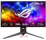 26.5 Asus ROG PG27AQDM čierna / OLED / QHD / 16:9 / 0.03ms / 240Hz / 2x HDMI + DP / USBHUB / VESA (90LM08Q0-B01A70)