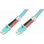 Digitus LC-LC / Optický patch kabel / Multimode OM3 / 50/125 µm / Duplex / 10 m (DK-2533-10/3)
