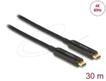 DeLock Aktívny optický kábel USB-C 30 m / Video kábel / 4K / 60Hz (84132)