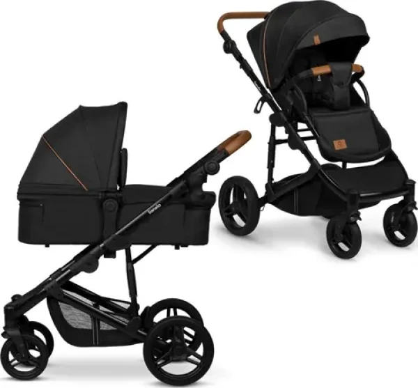 Lionelo Kočík kombinovaný Mari Tour 2v1 Black Onyx (LO-MARI TOUR 2IN1 BLACK ONYX)