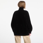 Mikina adidas Brushed Twill Oversized Firebird Track Top Utility Black M