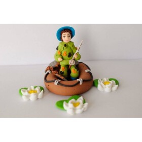 Cukrová figúrka rybár - I LOVE CAKES - I LOVE CAKES