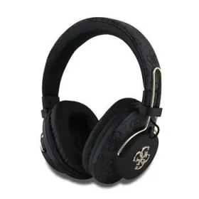 Guess PU 4G Metal Logo ENC Bezdrôtové Slúchadlá Black (57983124138)