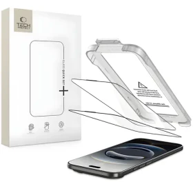 Tech-Protect Quick Set+ čierna / Ochranné sklo / Apple iPhone 17 Air / 2 ks / Tvrdené sklo