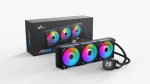FSP AD36-B čierna / AIO vodný chladič CPU / 360mm / 3x 120mm ARGB / 2000 rpm / Intel + AMD (POO0000041)