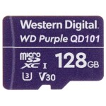 WD Purple MicroSDXC 128 GB Class 10 UHS-I/U3 V30 (WDD128G1P0A)