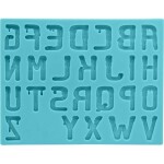 Silicone formička abeceda horor 15x11,5 cm - Cakesicq - Cakesicq