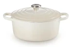 Le Creuset Signature Hrniec s pokrievkou 26 cm biela (21177267164430)