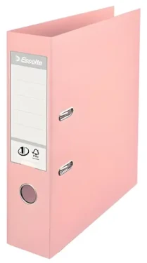 Esselte No.1 Power SOLEA ružová / Pákový zakladač / A4 / šírka chrbta 75 mm (231039)