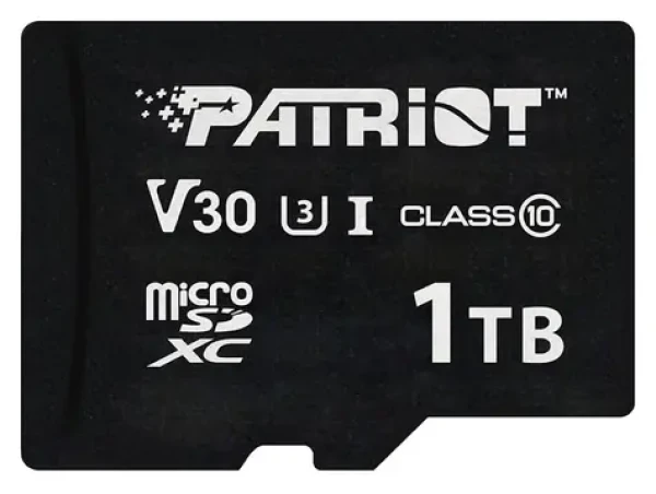 Patriot VX Series 1 TB / Pamäťová karta microSDXC / UHS-I U3 V30 / Class 10 / čítanie: 90 MB/s / zápis: 80 MB/s (PSF1TBVX31MCX)