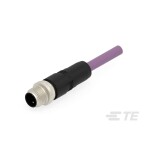 TE Connectivity upravený zástrčkový konektor pre senzory - aktory, TAB62135501-002, 5 ks; TAB62135501-002