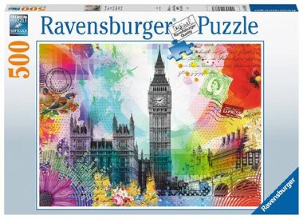 Ravensburger Pozdrav Londýna /500 dielikov/ od 12 rokov