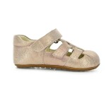 Bundgaard Tobias Old Rose Glitter barefoot sandále 22 EUR