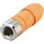 Ifm Electronic EVC810 neupravený zástrčkový konektor pre senzory - aktory, EVC810, piny: 5, 1 ks; EVC810