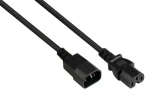 Good Connections C14 - C15 čierna / Napájací kábel / 5 m / 250 V / 10 A (P1450-S050)