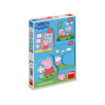 DINO PEPPA PIG RODINA 3-5 baby Puzzle set