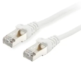 Equip Cat6 S/FTP biela / Patch kábel / 0,25 m / RJ-45 / PoE+ (605513)