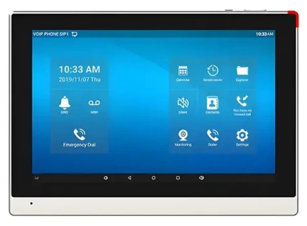 Fanvil i56A / Vnútorná jednotka interkomu / SIP / 10,1" dotykový displej / WiFi / Bluetooth (I56A)