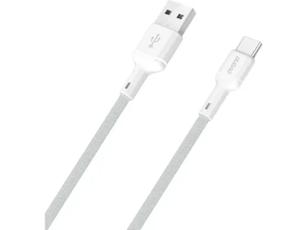 Dudao Dátový kábel L9T / USB-A / USB-C / 5A / 1 m / biela (195963)