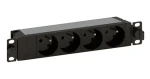 Legrand PDU 10" 4x230V / Rozvodný panel / 1U / 16A / kábel 1 m (646800)