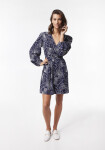 Benedict Harper Šaty Allison Floral Navy Blue