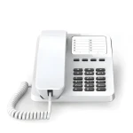 Gigaset DESK 400 biela / Drôtový telefón (S30054-H6538-B102)